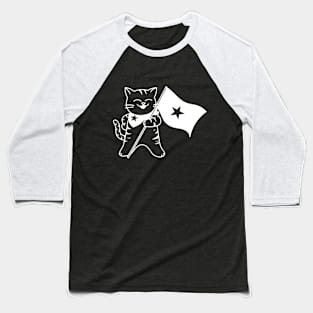 Cat Flag Baseball T-Shirt